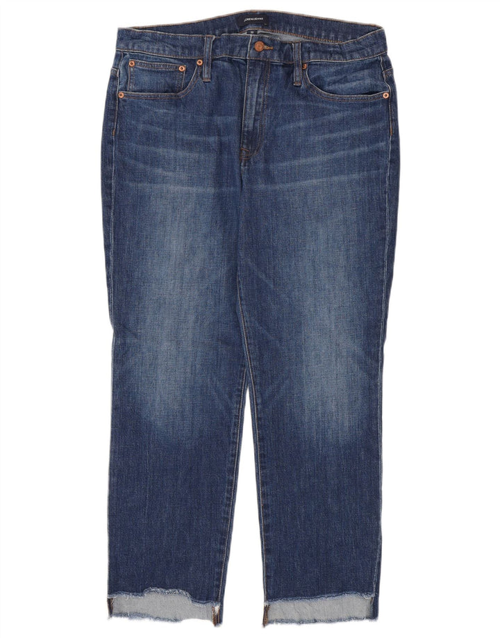 J. CREW Ženske ravne traperice W30 L27 plavi pamuk