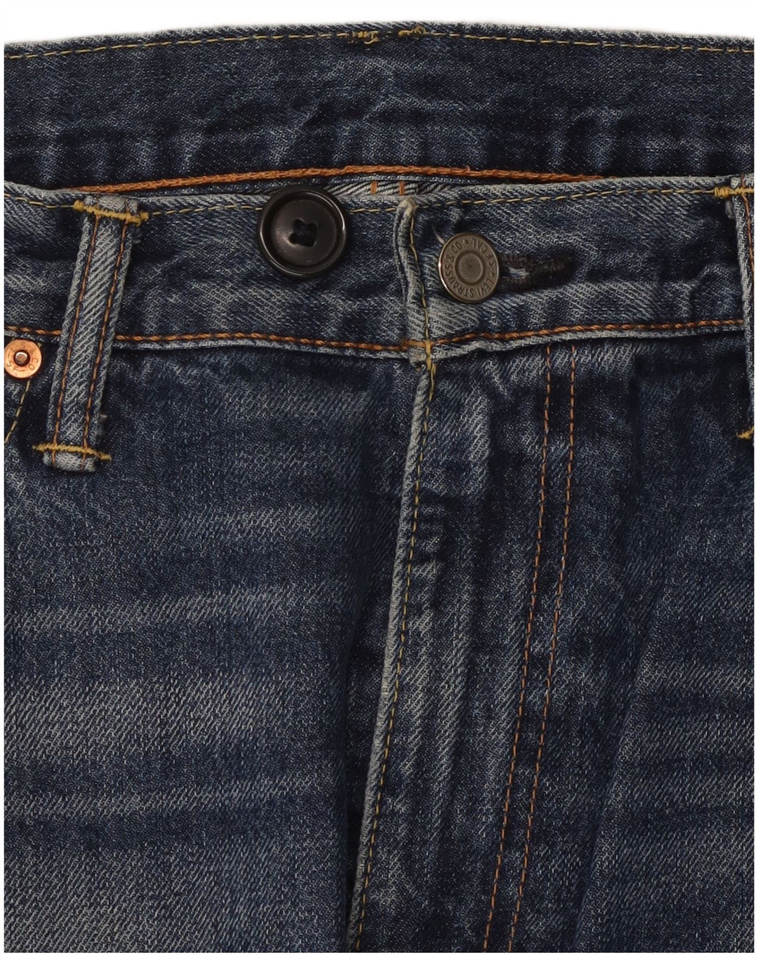 LEVI'S Mens 508 Tapered Jeans W36 L29  Blue Cotton
