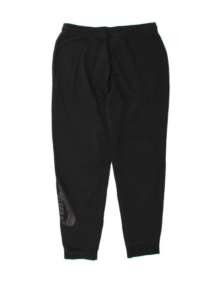 NIKE Mens Graphic Tracksuit Trousers Joggers Medium Black Vintage Nike and Second-Hand Nike from Messina Hembry 