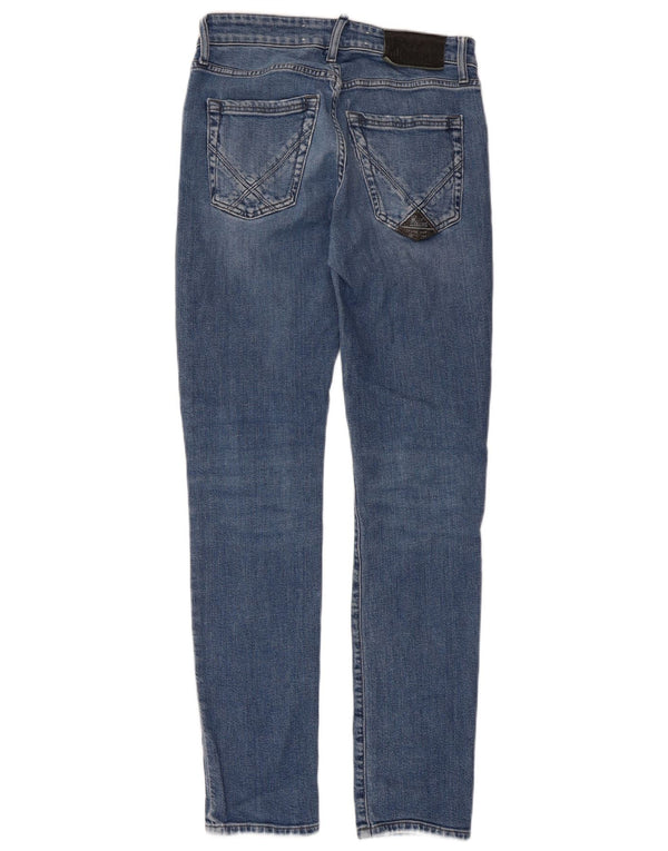 Roy Rogers Mens Slim Jeans W30 L30 Blue Cotton