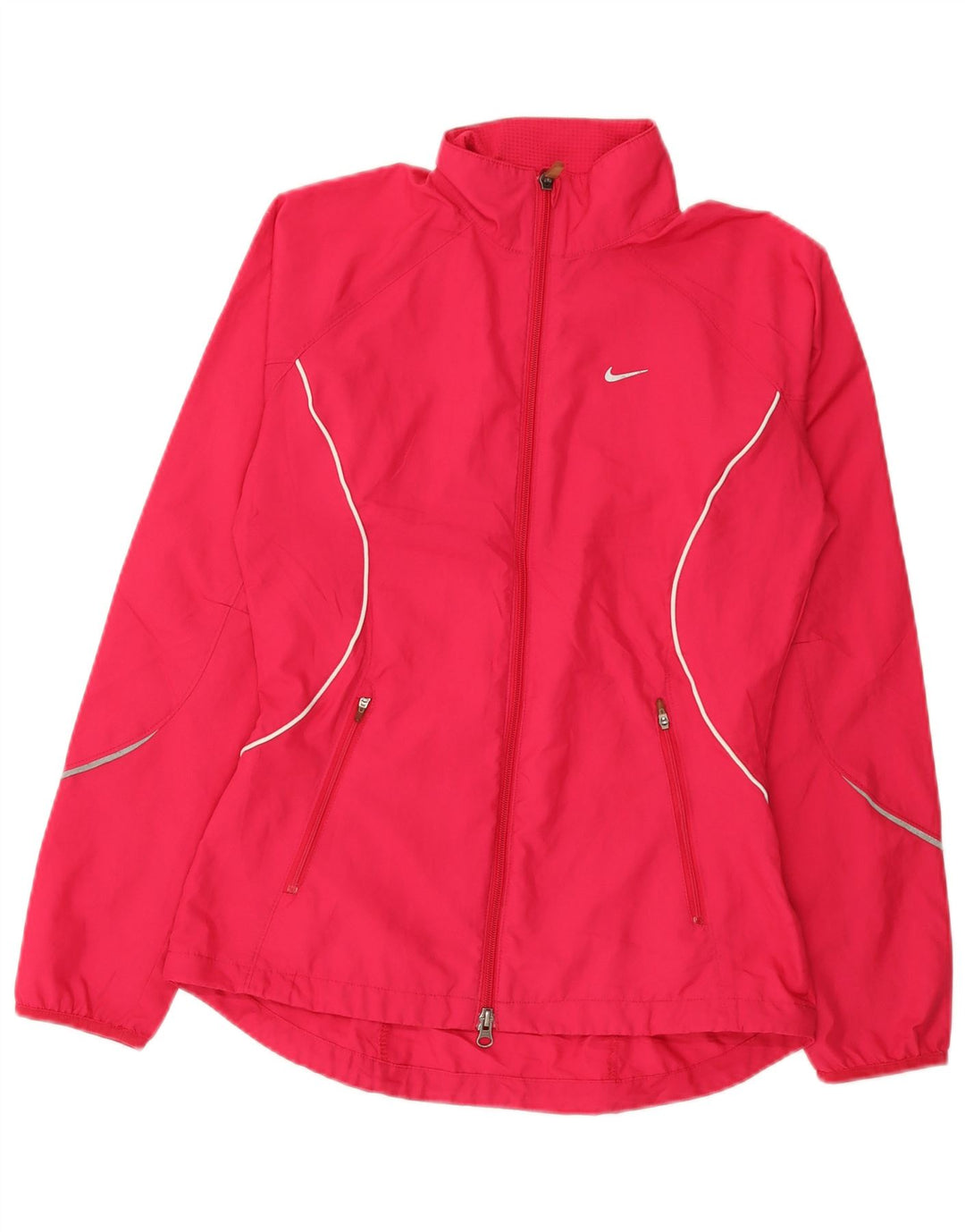 NIKE ženska gornja jakna za trenirku UK 10 mali crveni poliester
