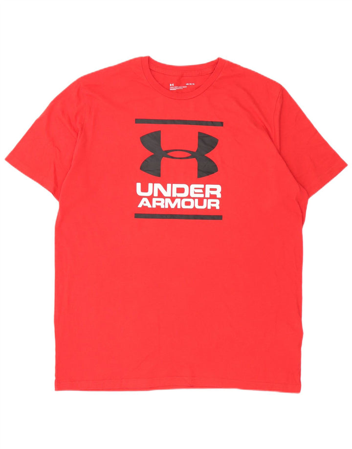 Under Armour muška majica s grafičkim motivima, veliki crveni pamuk