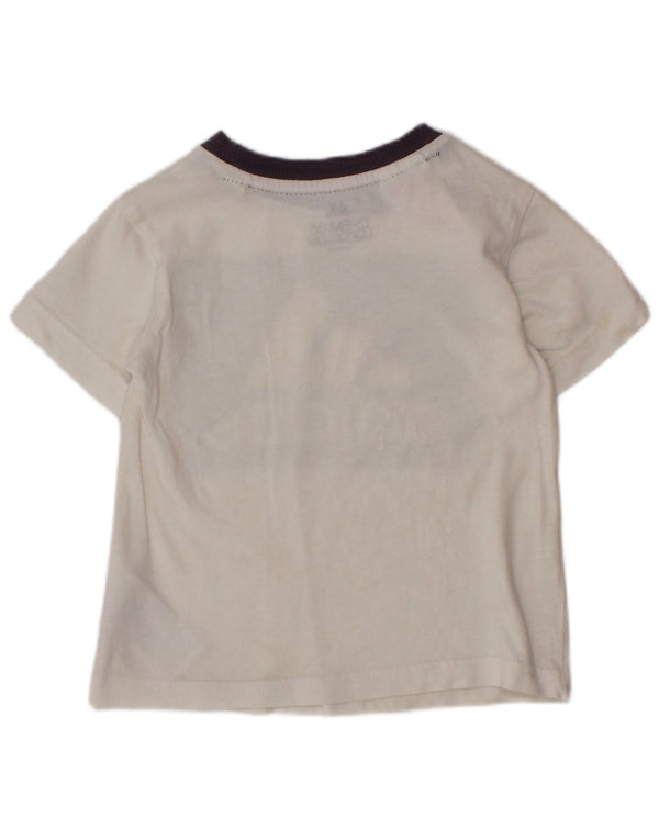 ADIDAS Majica kratkih rukava s grafičkim motivima za dječake 12-18 mjeseci, bijeli pamuk