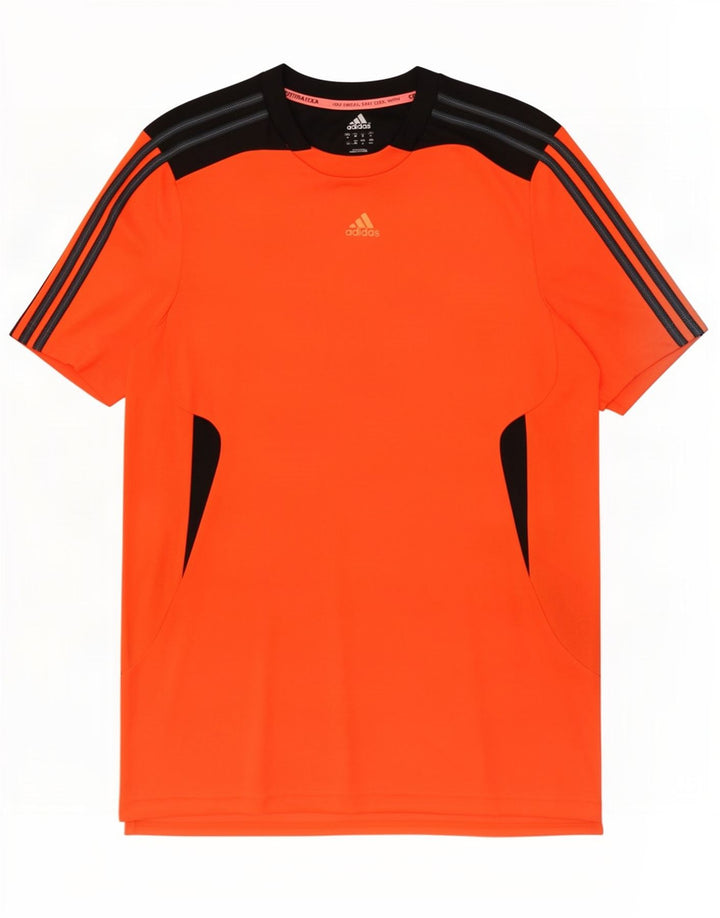 Adidas muška Climacool majica kratkih rukava Srednje narančasta poliesterska boja