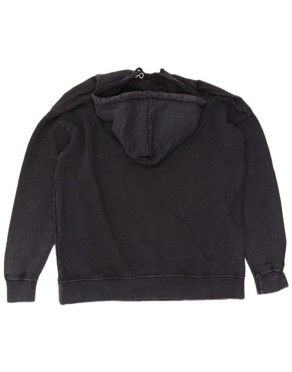 SOCCX muška majica s kapuljačom s kapuljačom UK 42, veliki crni pamuk