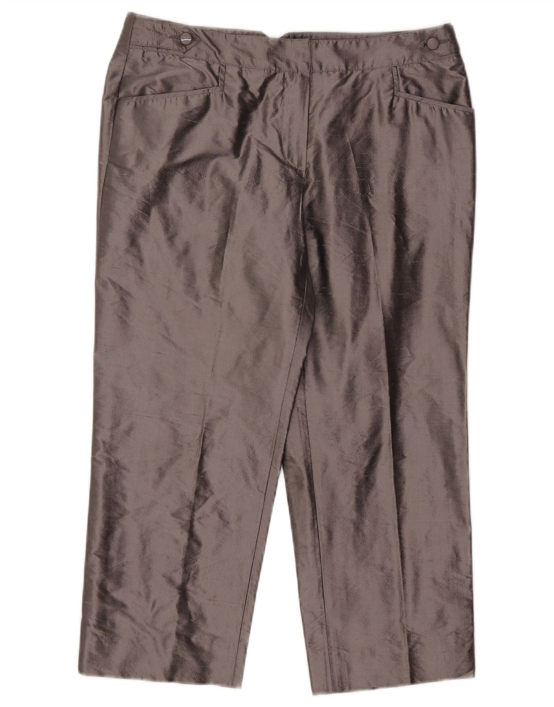 Armani ženske ravne kapri hlače W31 L22 sive