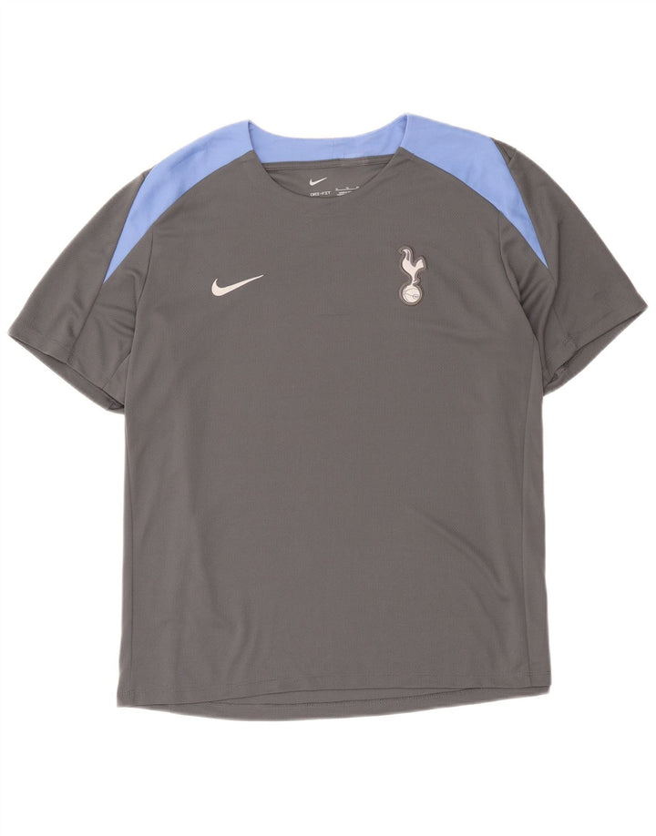 Nike muška Dri Fit majica kratkih rukava XL siva poliesterska boja