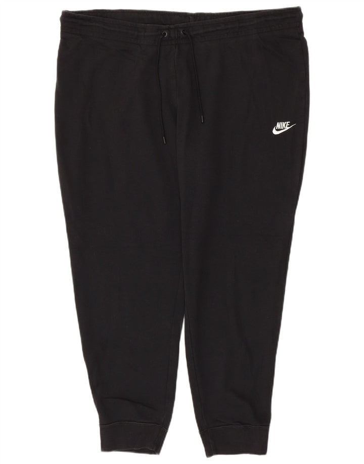 NIKE Ženska trenirka Hlače Joggers UK 20 2XL crni pamuk