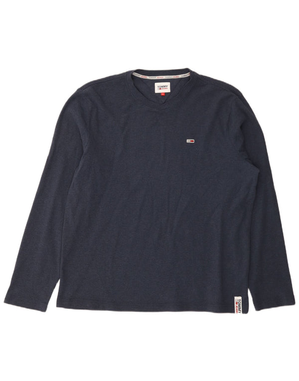 Tommy Hilfiger muška majica dugih rukava XL tamnoplavi pamuk
