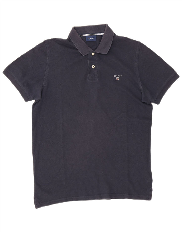 Gant muška polo majica mala tamnoplava pamuk