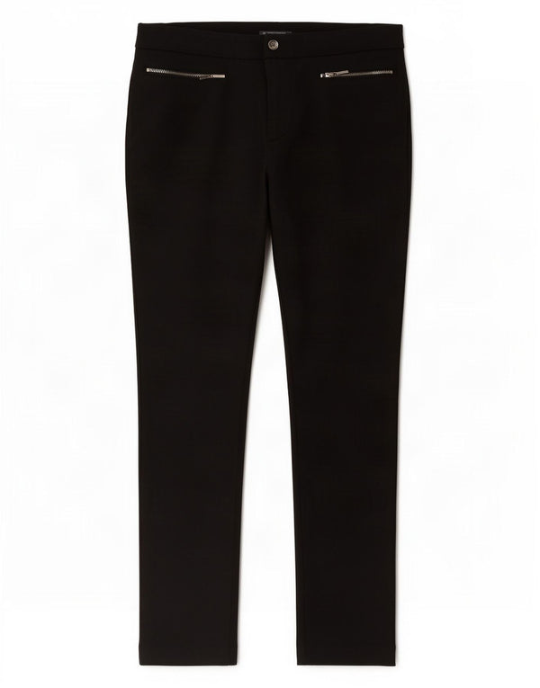 Marks & Spencer ženske sužene ležerne hlače UK 14 Large W32 L27 crne