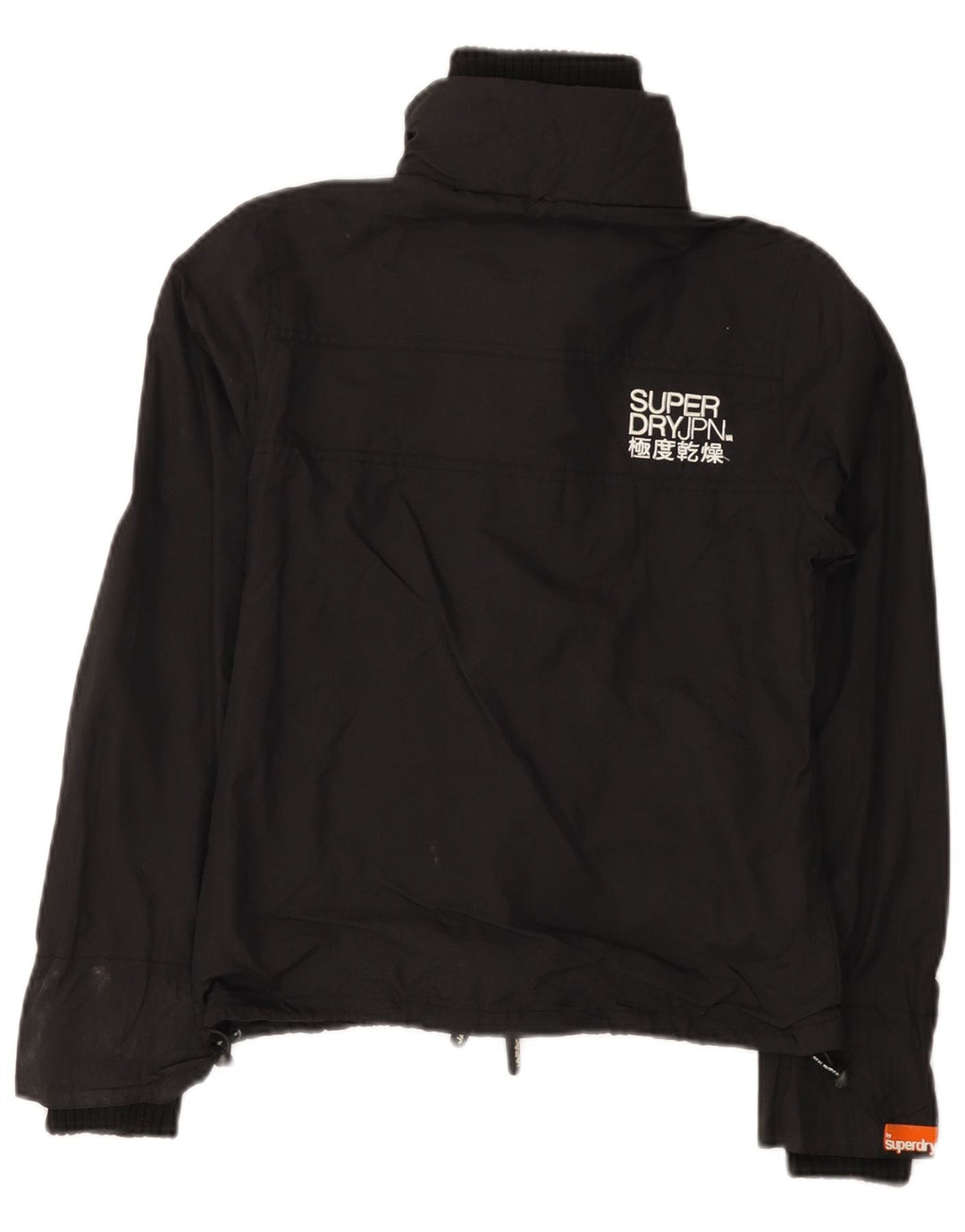 Superdry ženska kišna jakna s grafičkim motivima UK 6 XS crni najlon