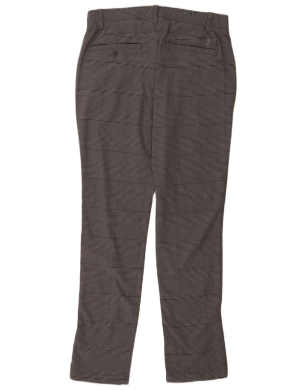 Under Armour muške chino hlače širokog kroja W34 L34 sive houndstooth