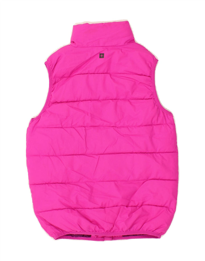 MOUNTAIN WAREHOUSE Girls Padded Gilet 9-10 Years Pink Polyester Vintage Mountain Warehouse and Second-Hand Mountain Warehouse from Messina Hembry 