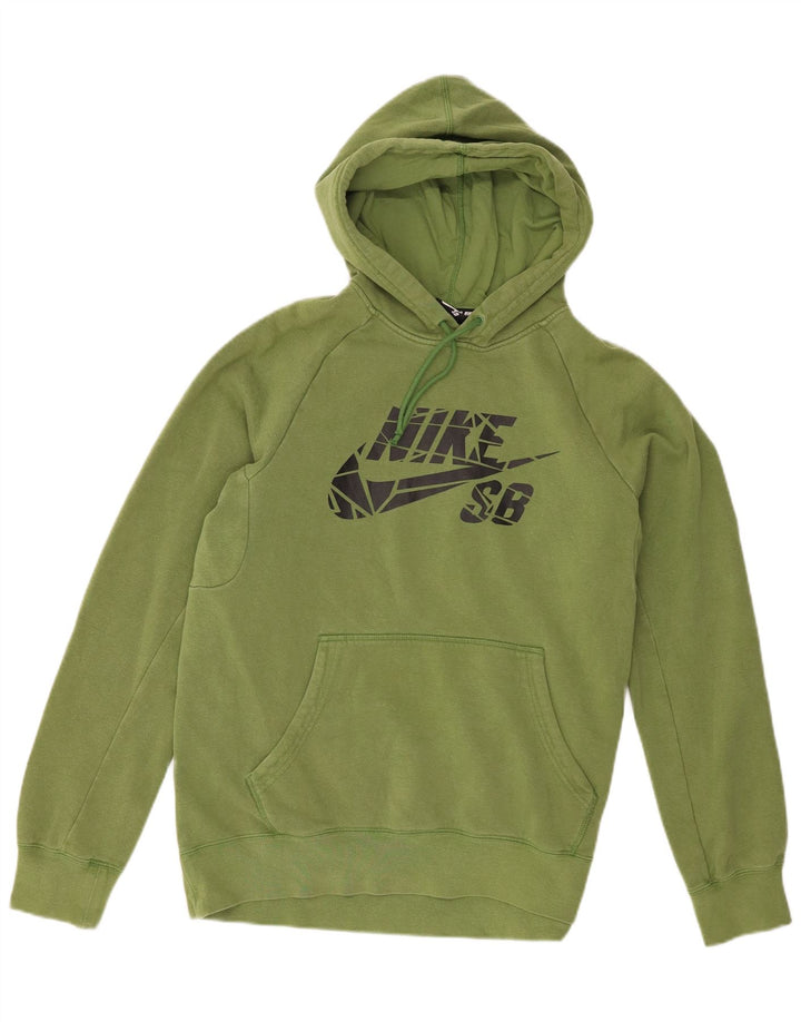 Nike muška majica s kapuljačom s kapuljačom, srednji zeleni pamuk