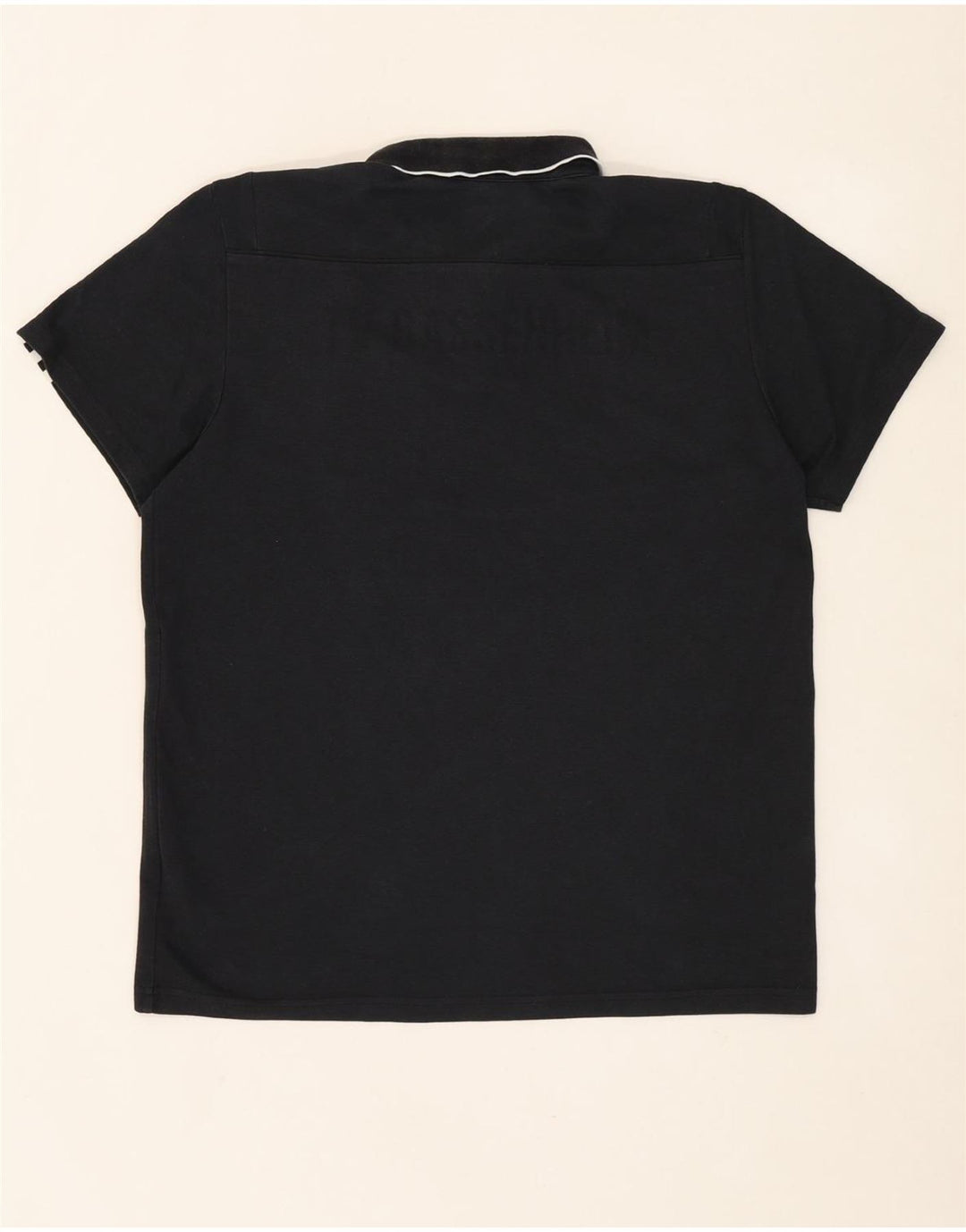ADIDAS Mens Climalite Polo Shirt Large Black Cotton Vintage Adidas and Second-Hand Adidas from Messina Hembry 