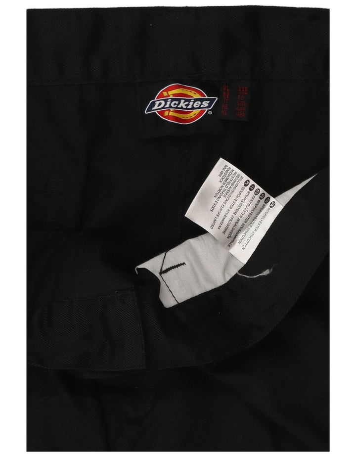 Dickies muške ravne kargo hlače W34 L31 crni poliester