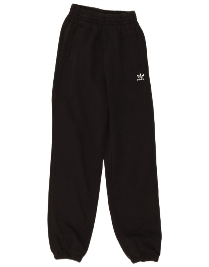 Adidas Ženska trenirka Hlače Joggers UK 0/2 2XS crni pamuk
