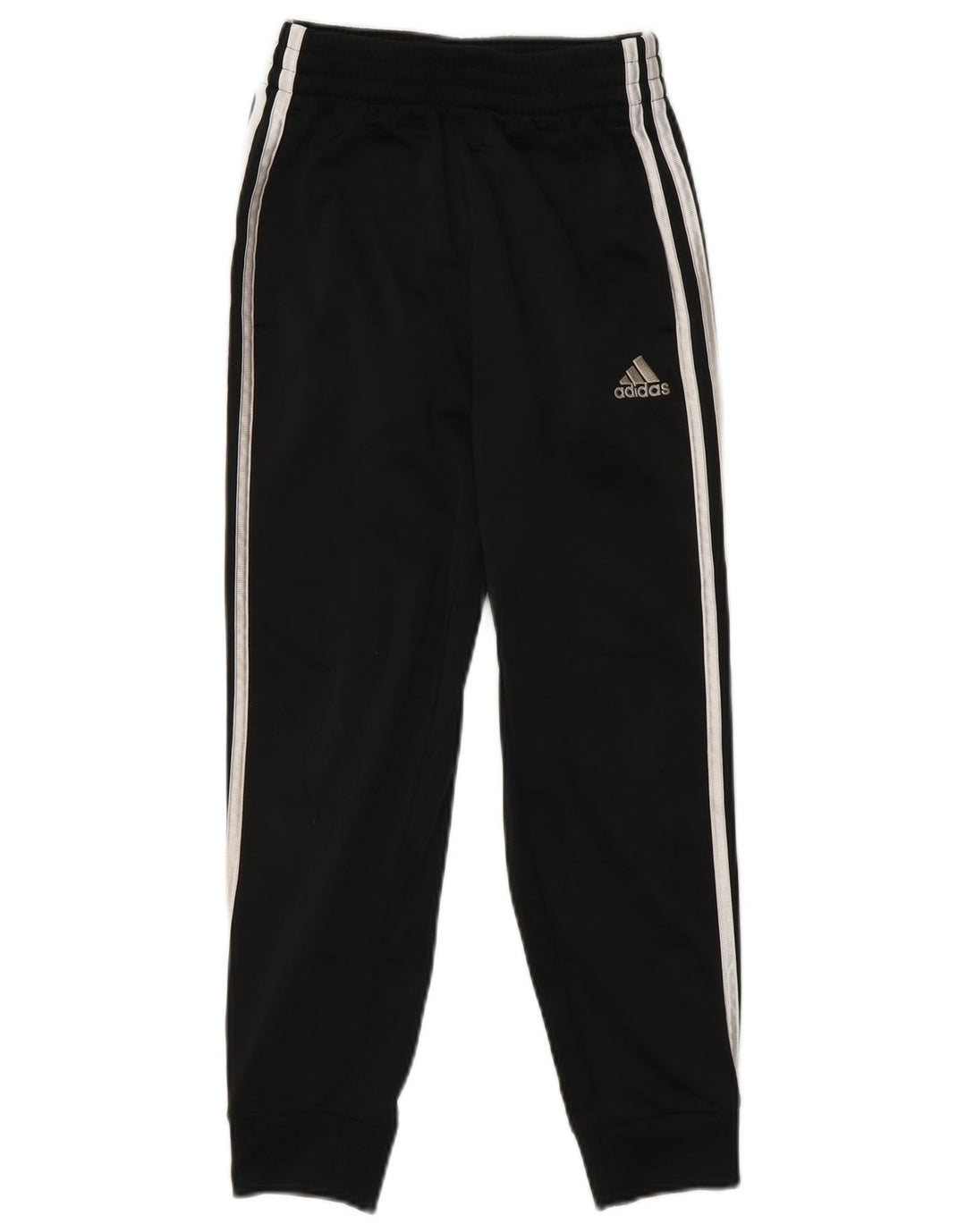 Adidas Trenirka za dječake Hlače za trčanje 7-8 godina male crne poliesterske