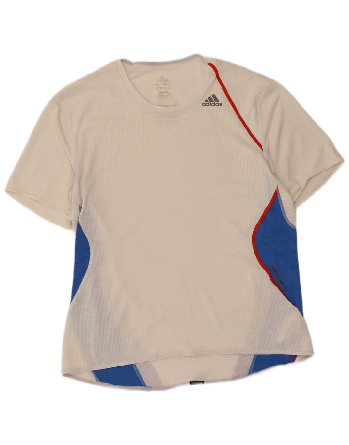 Adidas muška majica kratkih rukava velika bijela poliesterska boja