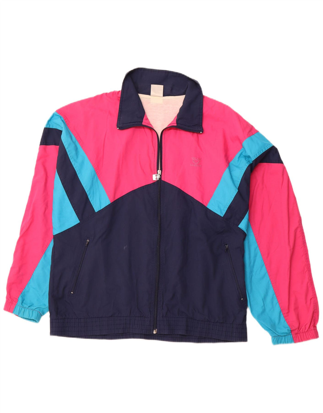 LEOPARD muška gornja jakna trenirke XL tamnoplavi poliester u boji