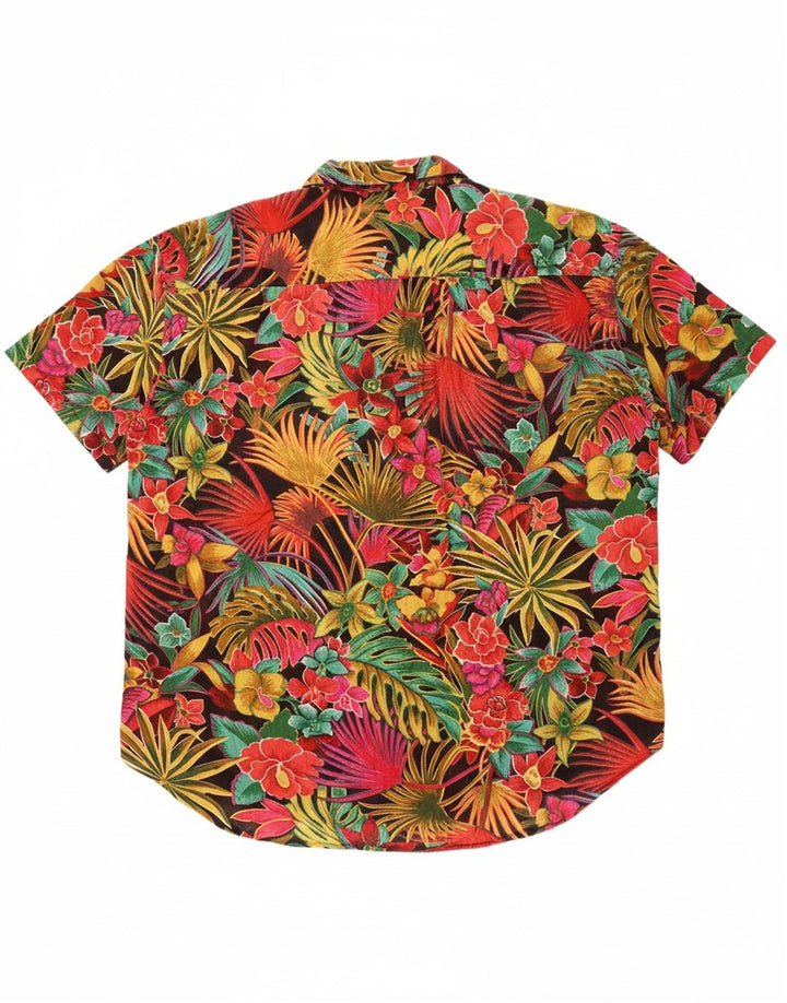 GITANO Womens Oversized Shirt Dress EU 42 Large Multicoloured Tropical