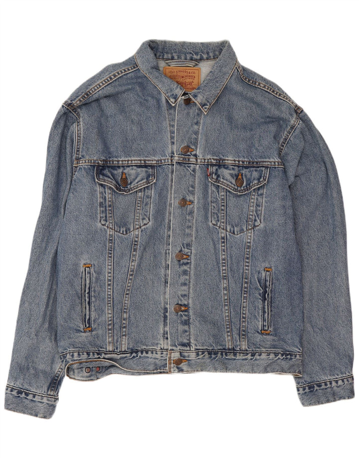 Levi's muška traper jakna UK 40 Large Blue Cotton