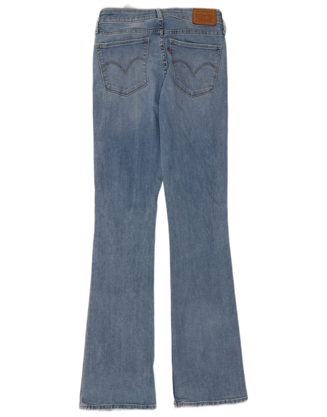 Levi's ženske 715 Bootcut traperice W26 L32 plavi pamuk