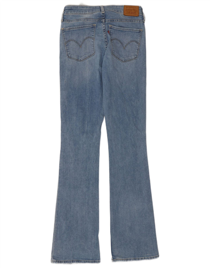 Levi's ženske 715 Bootcut traperice W26 L32 plavi pamuk