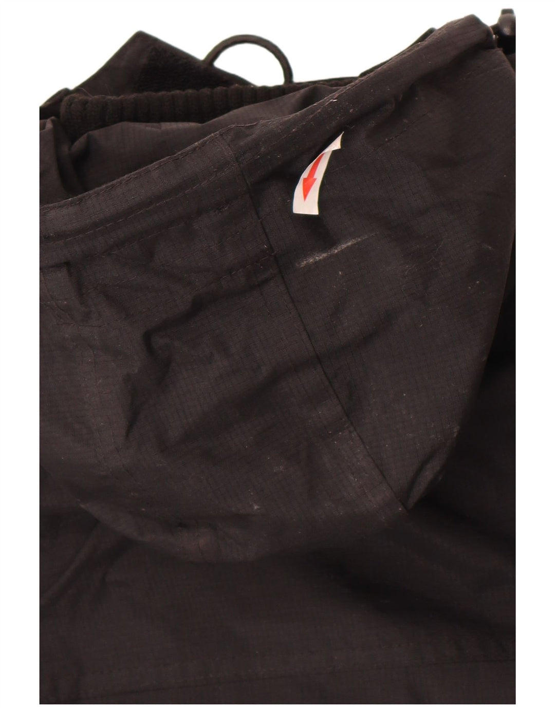 Superdry ženska kišna jakna s kapuljačom UK 12 Srednji crni najlon