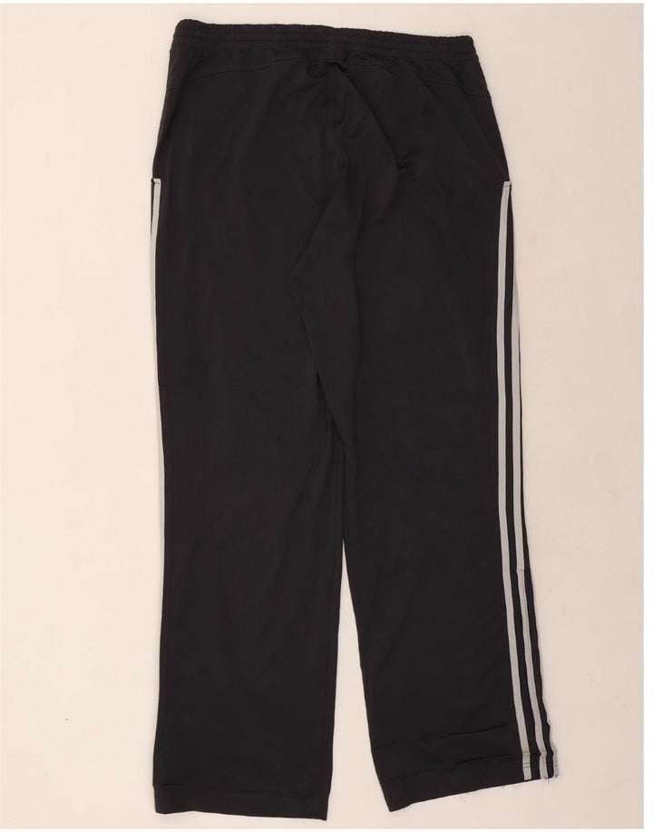 ADIDAS Mens Tracksuit Trousers XL  Black Colourblock Polyester