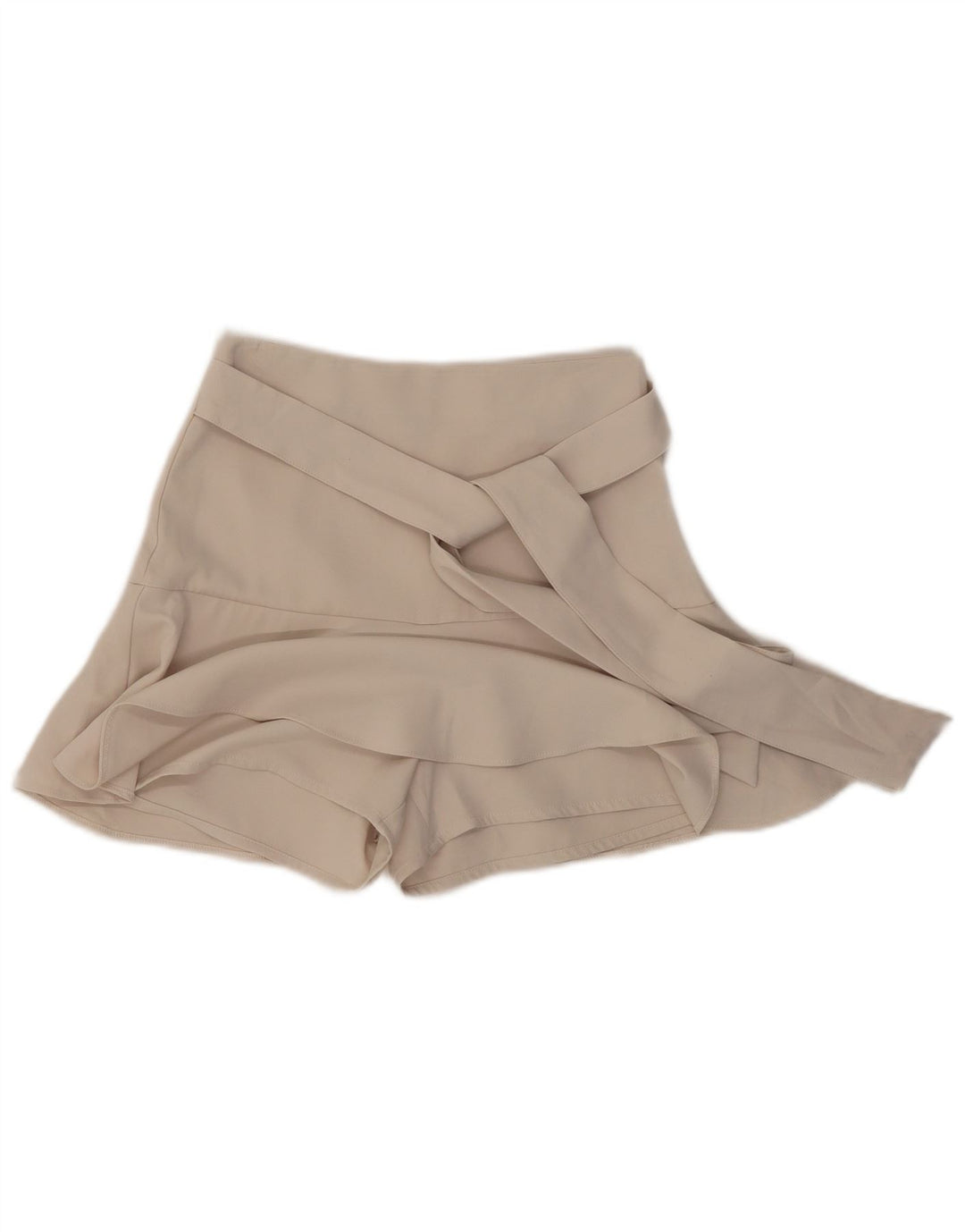 Zara ženska kratka majica UK 4 XS bež poliester