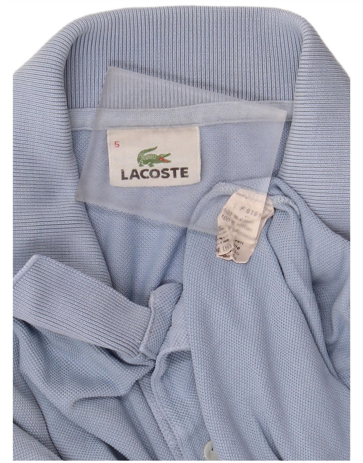 Lacoste muška polo majica veličine 5 velika plava pamuk
