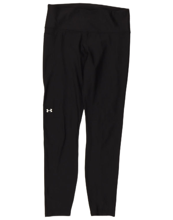 Under Armour ženske tajice Heat Gear UK 14 veliki crni poliester