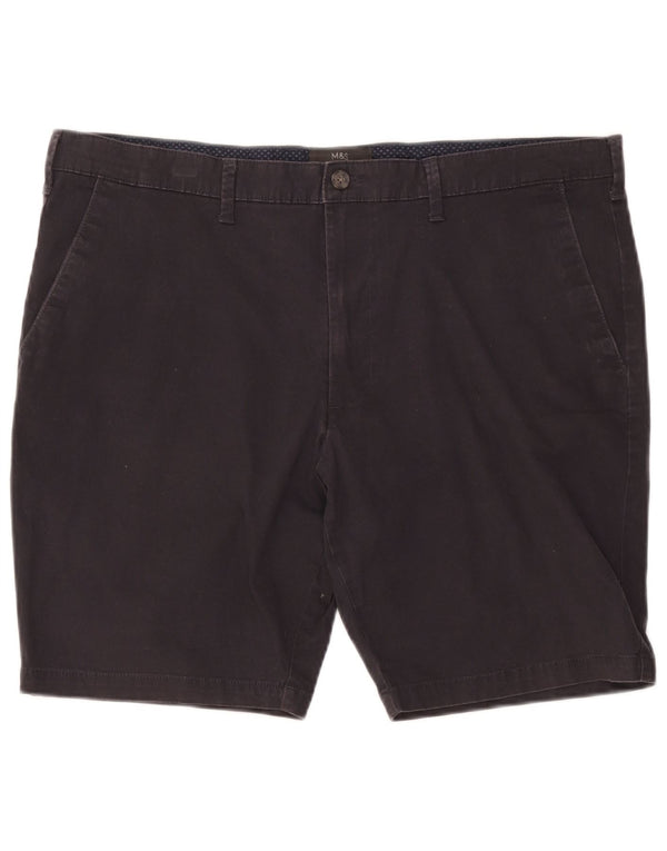 Marks & Spencer muške chino kratke hlače W40 XL crni pamuk