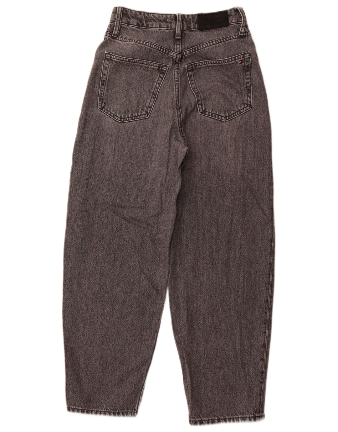 TOMMY HILFIGER Ženske sužene traperice Eva visokog struka W25 L25 Sivi pamuk