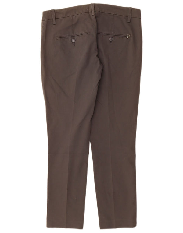 DONDUP Ženske uske chino hlače W28 L28 Sivi pamuk