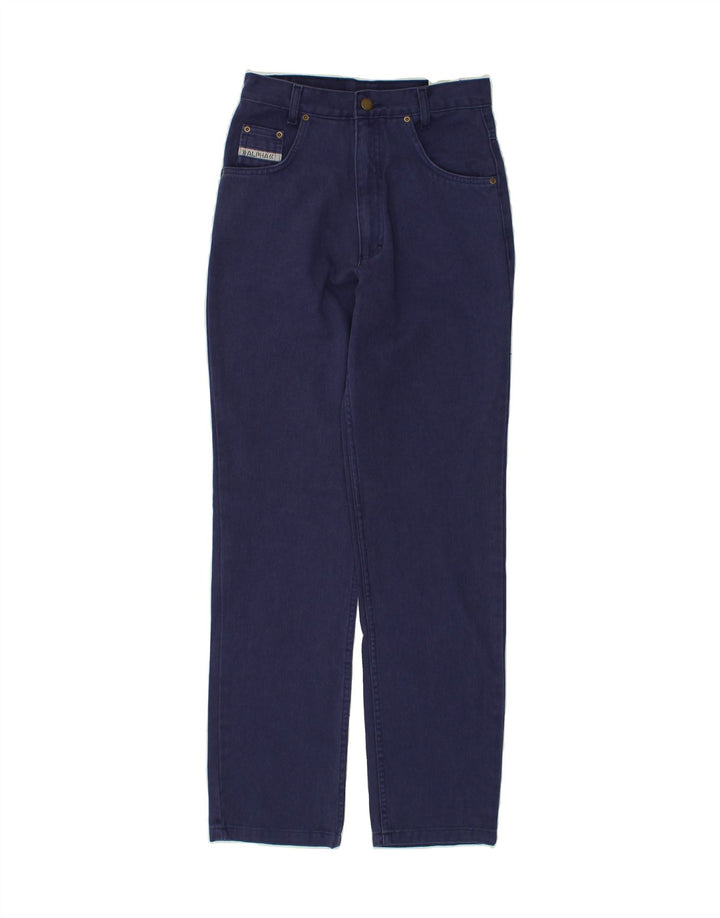 VINTAGE Womens Straight Jeans W26 L30 Blue Cotton | Vintage Vintage | Thrift | Second-Hand Vintage | Used Clothing | Messina Hembry 
