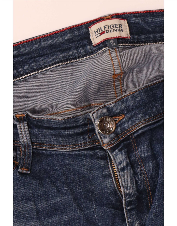 Tommy Hilfiger Muške uske traperice W38 L30 Plavi pamuk