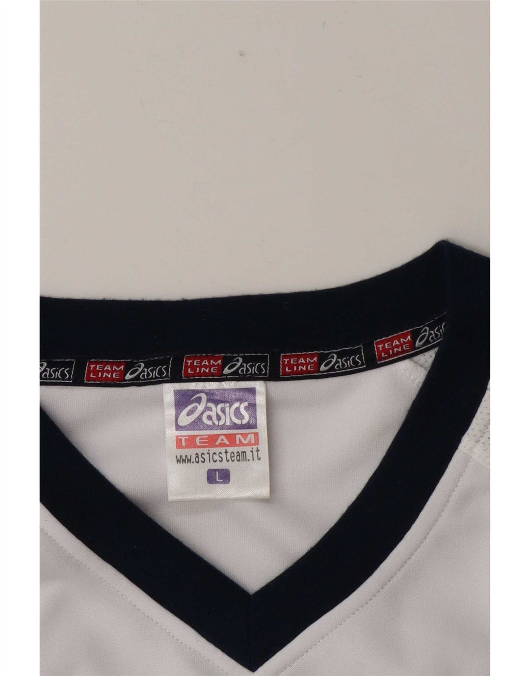 Asics muška majica s grafičkim motivima, veliki bijeli poliester u boji