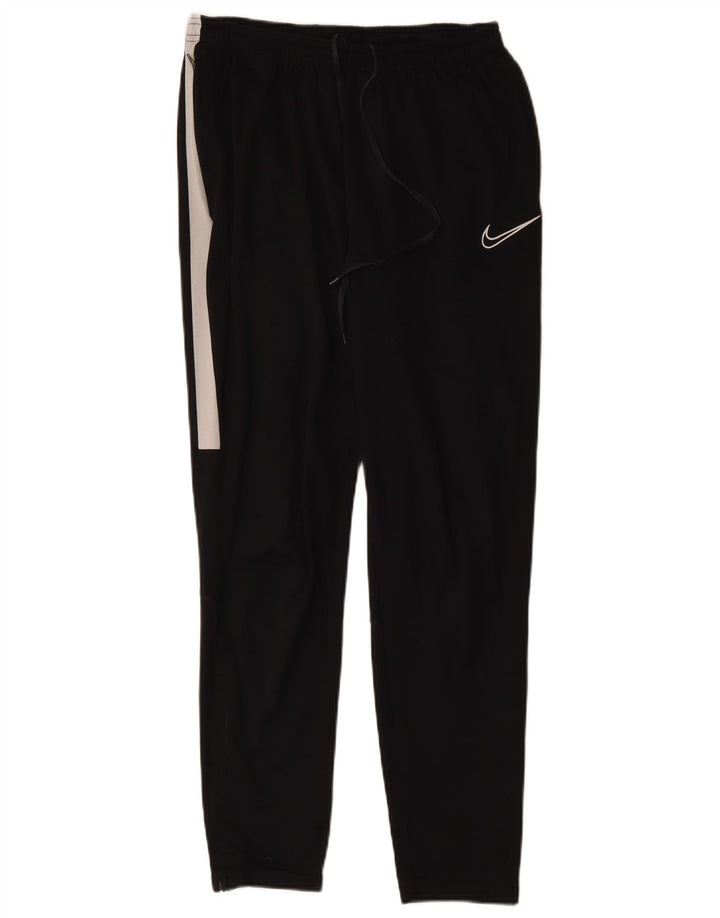 NIKE muške hlače za trenirku velike crne poliesterske boje