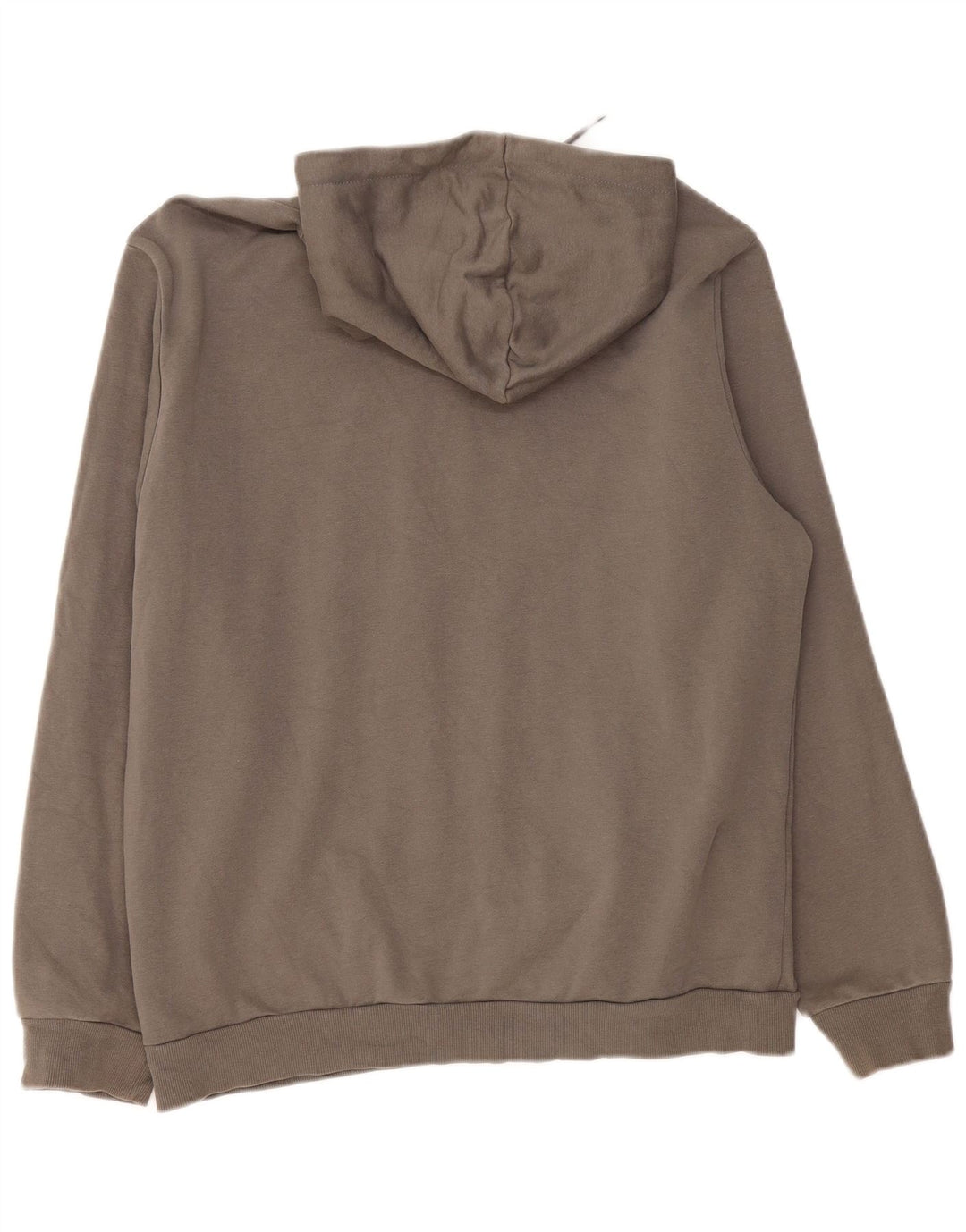 PUMA muška majica s kapuljačom s kapuljačom, veliki sivi pamuk