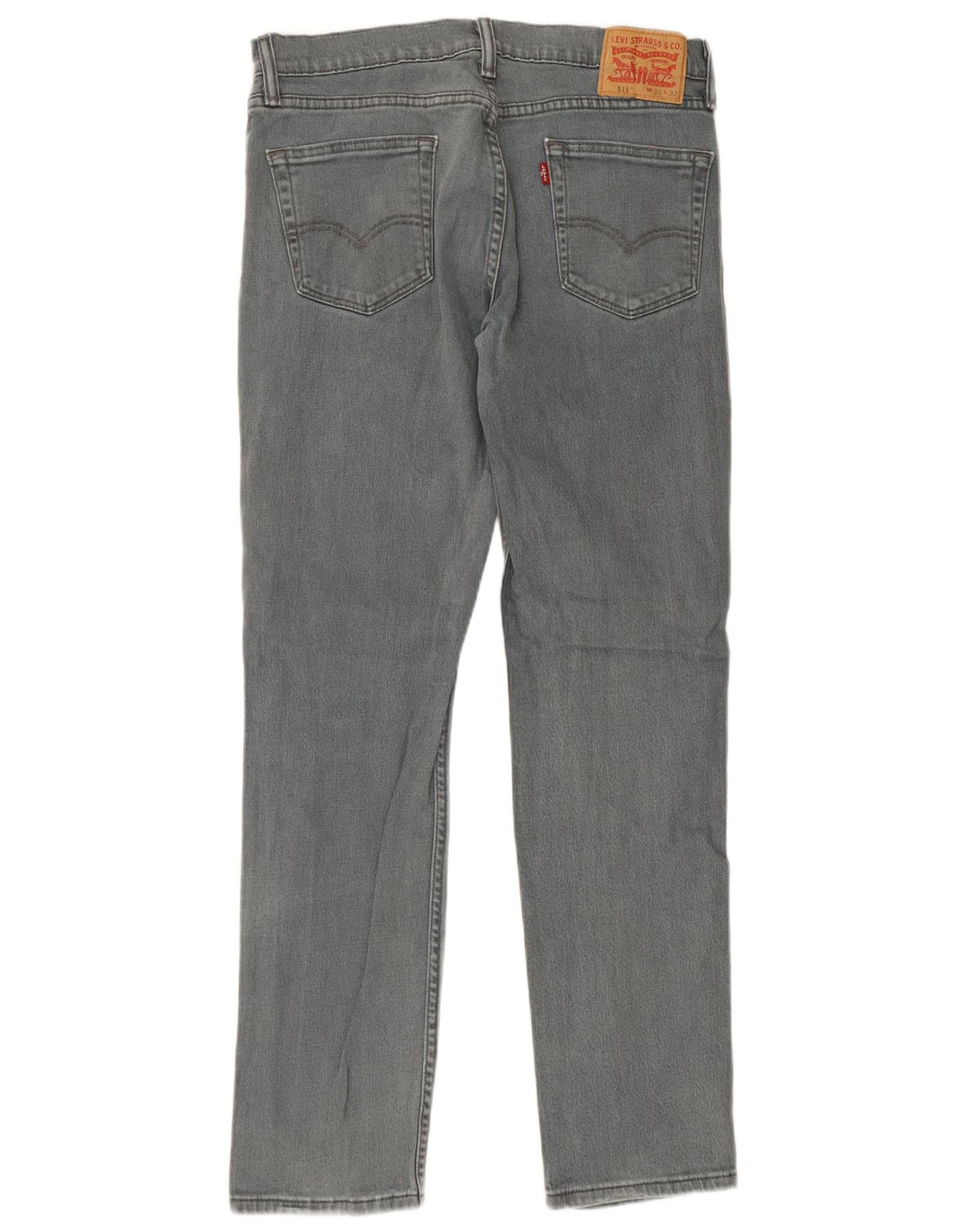 Levi's muške 511 uske traperice W33 L32 sivi pamuk