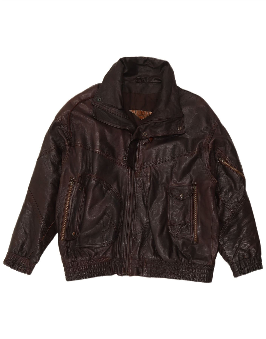 Milan muška kožna jakna UK 40 Large Brown