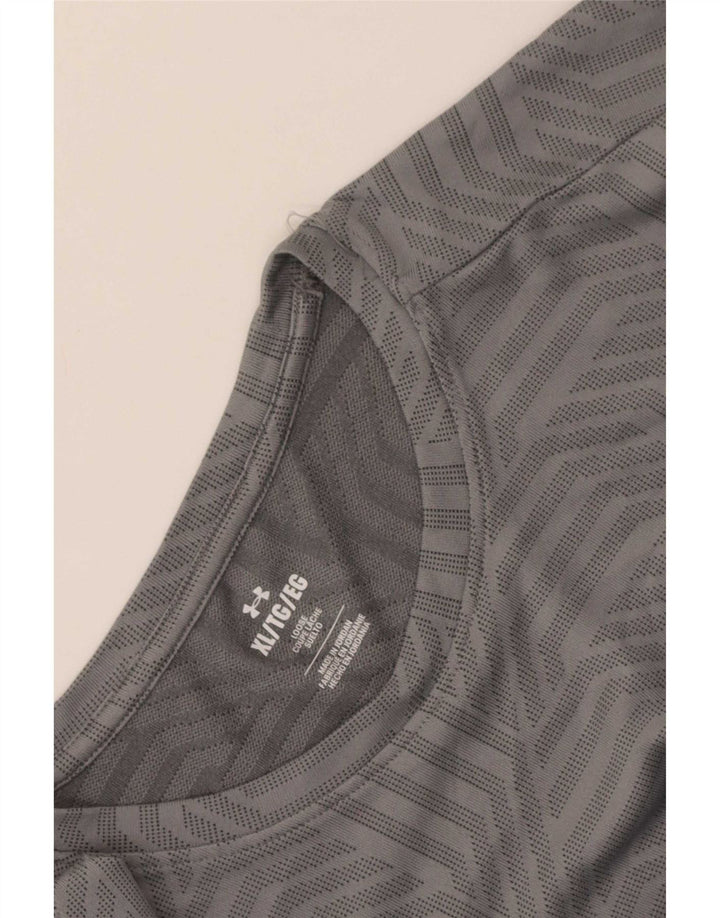 Under Armour muška majica kratkih rukava XL siva geometrijska