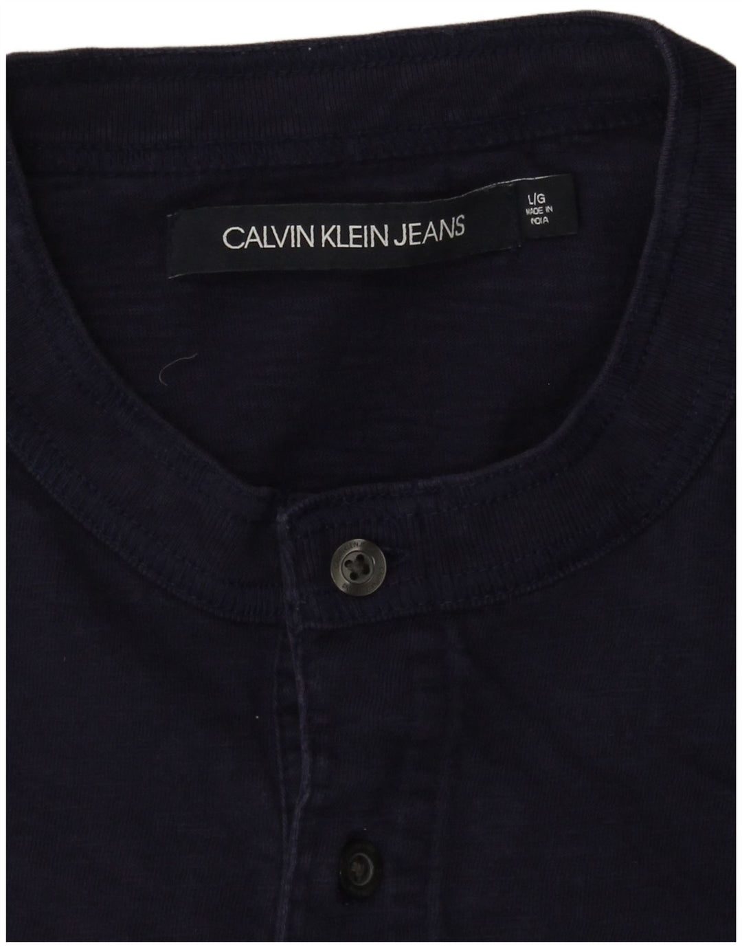 Velika muška majica kratkih rukava Calvin Klein Jeans, tamnoplava
