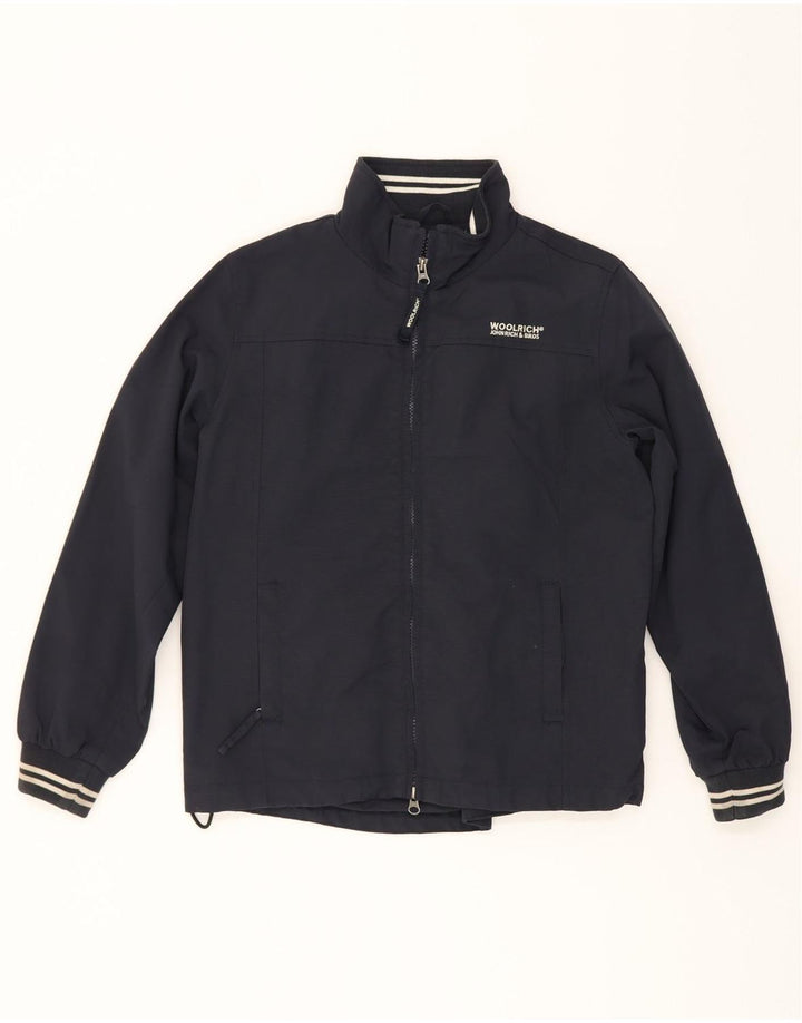 WOOLRICH Boys Bomber Jacket 11-12 Years Navy Blue Nylon Vintage Woolrich and Second-Hand Woolrich from Messina Hembry 