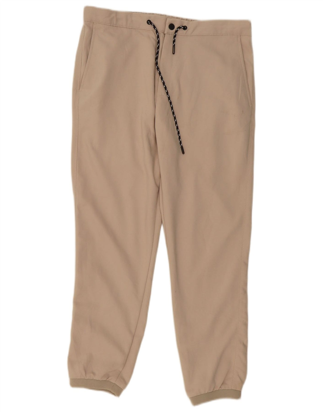 ZARA muške joggers chino hlače srednje veličine W32 L28 bež poliester