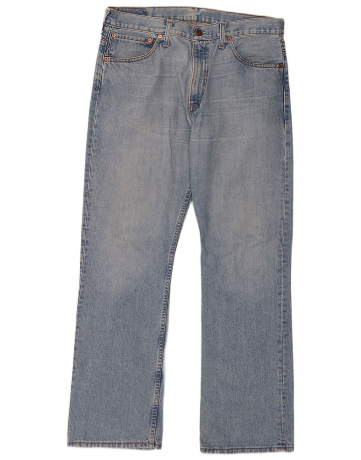 Levi's muške 507 Bootcut traperice W36 L34 plavi pamuk