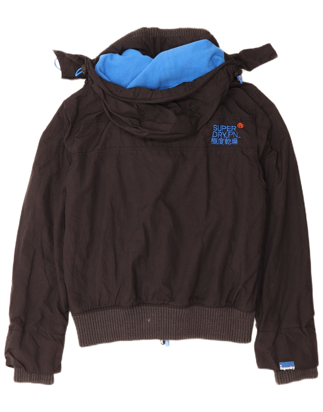 Superdry muška vjetrovka s kapuljačom Windbomber UK 40 velika crna